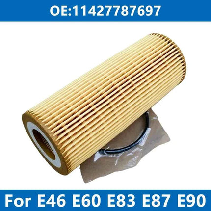 1/6/10PCS Car Oil Filter 11427787697 For BMW E46 E90 E91 E60 E61 E65 E66 E83 E87 118d 318d 320d 520d 745d X3 M47 N43 N47 Engine