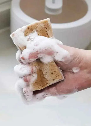 2-20Pcs Three-Layer Seaweed Cleaning Sponges Dishwashing Sponges High-Quality Kitchen Cleaning Cloths Kitchen Cleaning Brushe
