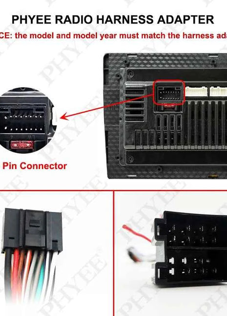 Cablaggio radio per Lada Granta 2011-2017, connettore a 16 pin a connettore ISO, cavo adattatore multimediale Android per auto