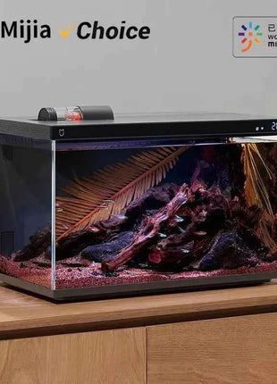 Mijia Smart Fish Tank MYG100 Work with Mijia APP Mobile Controlled Remote Feeding Smart Lighting System Light Aquarium