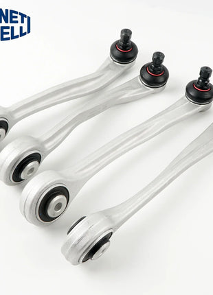 Set 4 Pezzi 8K0407505A 8K0407505M 8K0407509A Braccio di Controllo Superiore Sospensione Anteriore di Alta Qualità per Audi A4 RS4 A5 RS5 A6 A7 Q5