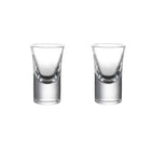 Set Bicchierini Shot 15ml Fondo Spesso Trasparente per Liquori e Spirits - 2/6/12 Pezzi