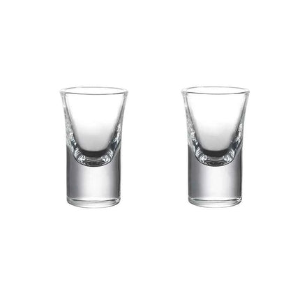 12pcs/6pcs/2pcs Shot Glass 15ml Spirits Cup Thicken Bottom Transparent Glass Drinkware Strong Liquor  Cup Baijiu Wine Small Cups