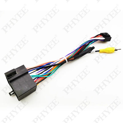 Cablaggio radio per Lada Vesta 2015-2018, connettore da 16 pin a connettore ISO, cavo adattatore USB, spina audio RCA, per Android per auto