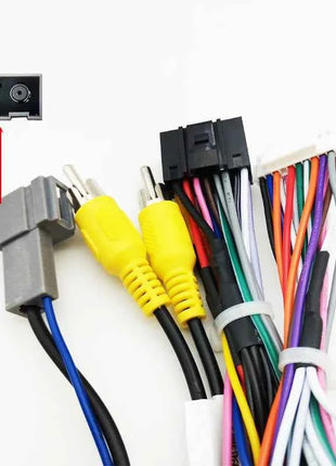 Cablaggio decodificatore CAN Bus Adattatore cavo multimediale Android da 16 pin a 24 pin 32 pin per Honda Civic Mk10 CR-V Mk5 Jazz