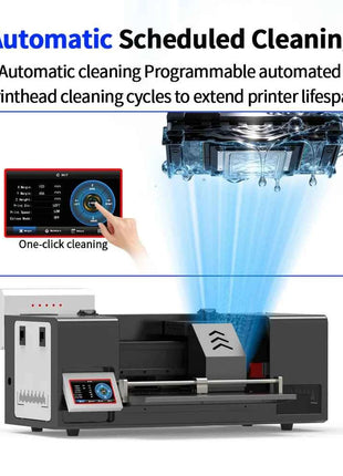 A3 DTF Printer 6 Color For Epson XP600  Auto Ink Circulation Direct to Film Heat Transfer Printing Machine for Clothing Jeans