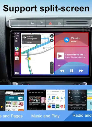 Android 15 For Volkswagen VW POLO 5 Sedan 2008 - 2023 Car Radio Navigation Multimedia Player Carplay Auto Stereo DSP WIFI+4G GPS
