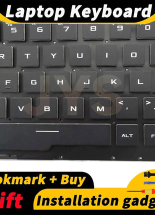 Suitable for ASUS FA506H FA506 FX506 FX706L FA706 F15 FA506Q FX506H FX506LH laptop replacement keyboard with backlit US layout
