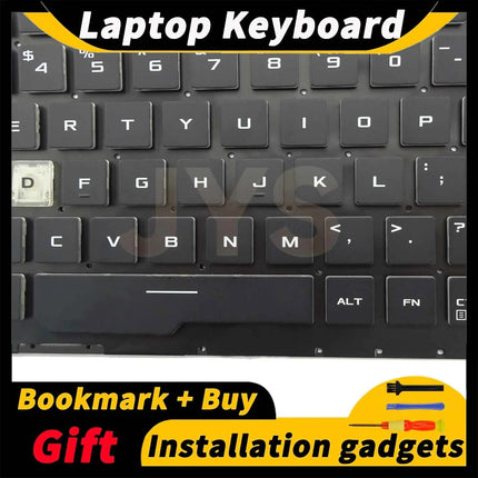 Suitable for ASUS FA506H FA506 FX506 FX706L FA706 F15 FA506Q FX506H FX506LH laptop replacement keyboard with backlit US layout