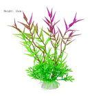 Artificial Aquarium Decor Plants Water Weeds Ornament Aquatic Fish Tank Simulation Grass Flower Decoration Accessories