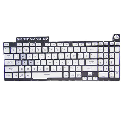 100%New US/RU For Asus FA506H FA506 FX506 FX706L FA706 F15 FA506Q FX506H FX506LI FX506LH English Laptop Backlight Keyboard