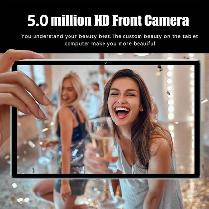 Nuovo Arrivo 10.1 Pollici Octa Core Android Tablet 6 GB di RAM 128 GB di ROM 4G Dual SIM Rete AI Speed-up Tablet Bluetooth WiFi 6000 mAh