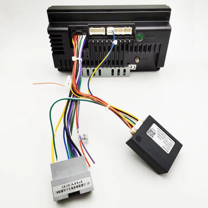 Adattatore per cablaggio radio Scatola decodificatore CAN Bus Cavo da 16 pin a 22 pin per Jeep Wrangler Cherokee Compass Dodge Journey Ram 1500