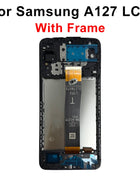 6.5 inch OLED Display for Samsung Galaxy A12 Nacho LCD A127, Touch Screen A12 LCD A125, Display Replacements A02 A022