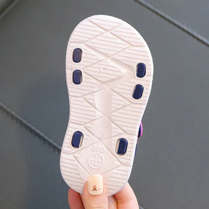 Sandali per bambini alla moda Scarpe per bambini Ragazzo Suola morbida antiscivolo Sandali per ragazze dei ragazzi Scarpe per bambini da spiaggia estiva 2-10 anni