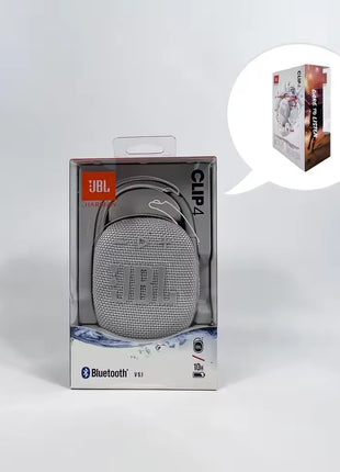 Altoparlante Bluetooth JBL CLIP 4, suono JBL Signature, impermeabile IP67, 10 ore di riproduzione, design compatto, moschettone, protezione cavo, cavo da 0,3 m