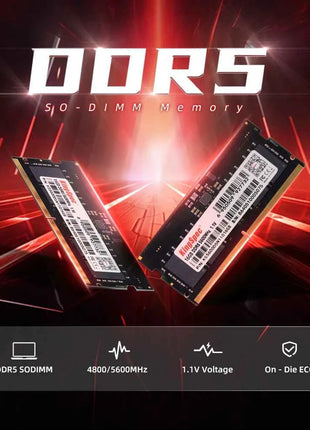 KingSpec DDR4 DDR5 16GB RAM Memory Ddr4 SODIMM 8gb 32GB 3200MHz 4800MHz 5600MHz 1.1V RAM for Laptop Notebook Memoria