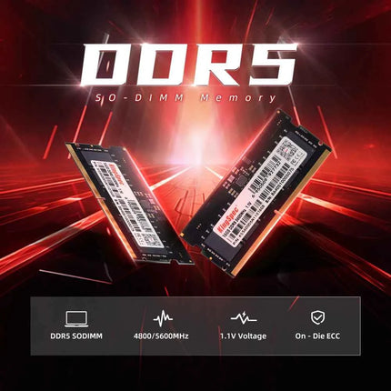KingSpec DDR4 DDR5 16GB RAM Memory Ddr4 SODIMM 8gb 32GB 3200MHz 4800MHz 5600MHz 1.1V RAM for Laptop Notebook Memoria