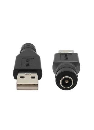 Presa Jack femmina 1/2/5Pcs 5.5*2.1mm A USB 2.0 tipo A spina maschio connettore cc adattatore per spine di alimentazione 5V per Laptop