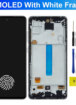 Super AMOLED A52S 5G A528B A528B/DS A528N Schermo per Samsung Galaxy A52s 5G Display LCD Touch Screen Digitizer Assembly