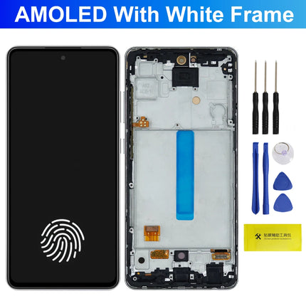 Super AMOLED A52S 5G A528B A528B/DS A528N Schermo per Samsung Galaxy A52s 5G Display LCD Touch Screen Digitizer Assembly