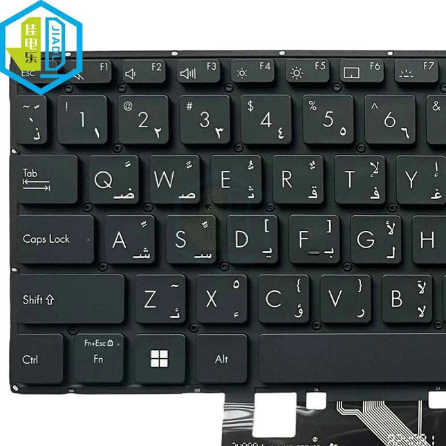 AR HU IT TR UI Keyboard For ASUS Vivobook E510 L510 X521 E510MA L510M X521UA X521IA X521FA X521EQ X521JQ Keyboard with Backlight