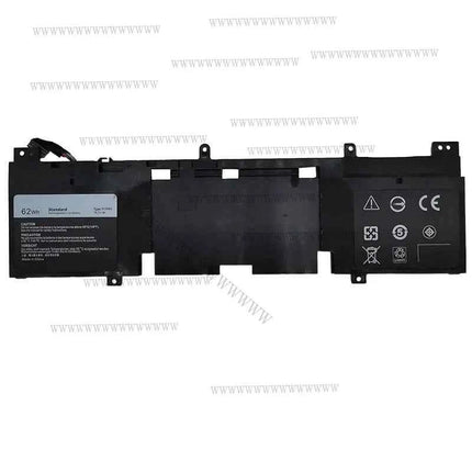 HD New Laptop Battery 15.2V 62Wh N1WM4 for Dell Alienware 13 R2 Series ALW13ED-2708 ALW13ED-2608 ALW13ED-1508
