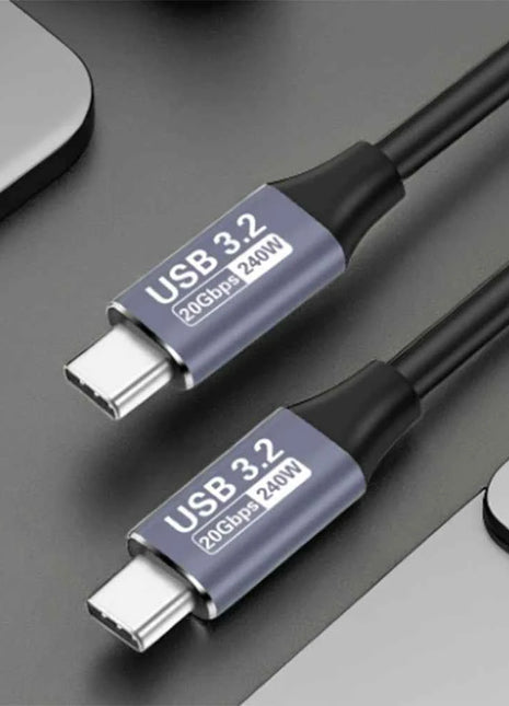 FDBRO 240W 20gb Carica Super Veloce Tipo-C Cavo USB3.2 Cavo USB di Ricarica Rapida Per iPhone 15 Pro Xiaomi MacBook iPad Google Switch