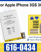2026 Brand-New 616-0434 Replace Batteries For Apple IPhone 3GS 3G 616-0434 Smartphone Battery + Free Tools