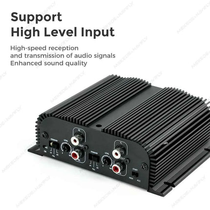 Car Digital Power Amplifier Digital Audio Processor Stereo Amplifier Digital Bass Amplifier Mini AMP Driver Lossless Music Amp