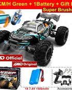 4WD Remote Control Car Off Road 4x4 RC High Speed Buggy Truck Super Brushless 50 or 80KM/H Fast Drift Racing Toy Kids Adults
