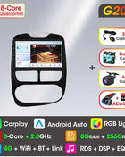 Srnubi 2 Din Android Carplay Car Radio for Renault Clio 4 2012 - 2019 Multimedia Player 2Din GPS Stereo 4G WIFI DVD Head Unit