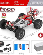 WLtoys 144001 1:14 RC Racing Car 65Km/H 2.4G Remote Control High Speed Off-Road Drift Shock Absorption Adult Boys Toys Kids Gift