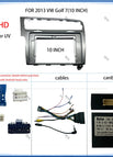 Frame CAN bus cables