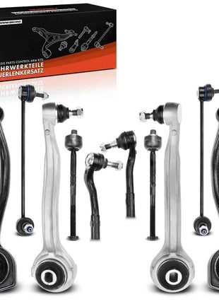 Set di bracci di controllo Frankberg da 10 pezzi per asse anteriore per Mercedes-Benz Classe C W203, Classe C Coupé CL203, Classe C T-Model 203300111
