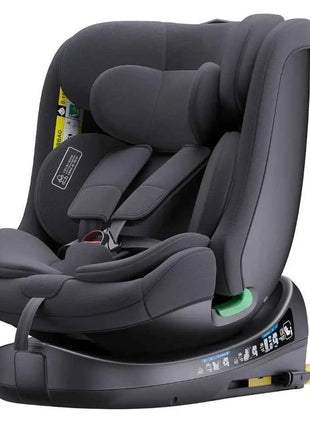 Child Car Safety Seats with ISOFIX for Baby Adjustable 360 Rotating Direction Angle 0-12 Years Suitable Car Seat with Footrest