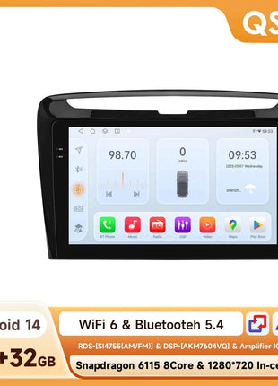Qualcomm 8-Core 360° Panoramic Camera Wireless CarPlay Android Auto Car Radio for Lancia Ypsilon 2012 - 2020 Multimedia GPS 4G