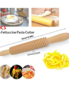 Gnocchi and Butter Board Wooden Set Italian Pasta Making Tools Ravioli Mold Cutter for Homemade Cavatelli Garganelli Pasta Maker