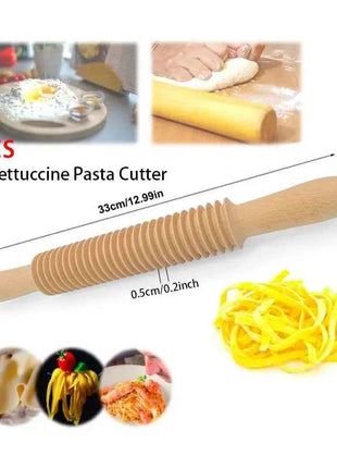 Gnocchi and Butter Board Wooden Set Italian Pasta Making Tools Ravioli Mold Cutter for Homemade Cavatelli Garganelli Pasta Maker
