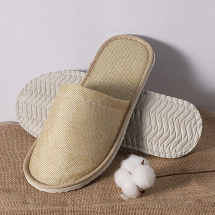 5 paia/lotto uomo donna usa e getta hotel pantofole per gli ospiti scivoli in cotone casa viaggio SPA pantofola ospitalità economici indoor slip-on