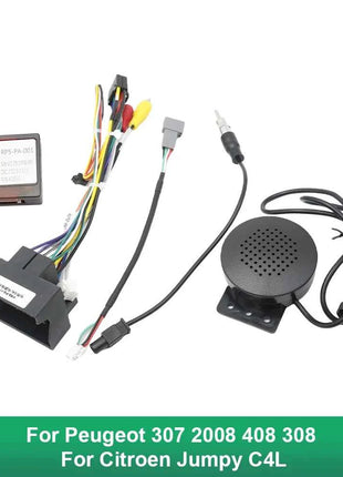RP5-PA-001 Canbus Box per Peugeot 307 2008 408 308 per Citroen Jumpy C4L Cablaggio Cavo di Alimentazione Android Auto Radio Multimediale