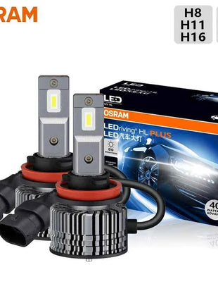 OSRAM LED H4 H7 H11 CF2.0 Plus Car Headlight HB3 HB4 80W Power 12/24V High Low Beam 6000K Bright White Upgarde Lamps Fog Light