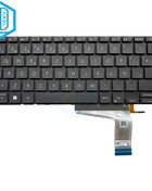 FR LA US SP Silver Black Backlight Keyboard For ASUS Vivobook X1402ZA X1404 X1405 X1403 Laptop Backlit Keyboards silver keycaps