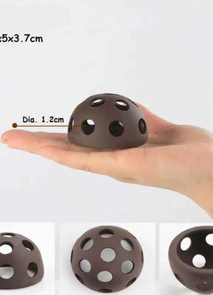 Ceramic House Fish Tank Aquarium Decoration Fish Shrimps Shelter House Pottery Scorpion House Canister Simulation Stone Ornament