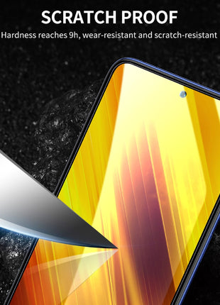 SmartDevil Vetro temperato per Xiaomi POCO F8 Pro F7 F5 F6 X7 Pro F4 Protezione dello schermo per Poco X8Pro Max Pellicola protettiva in vetro HD