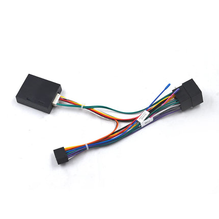 BYNCG Car 16pin adattatore per cablaggio Canbus Box Decoder per Peugeot 206 207 307 cavo di alimentazione Radio Android