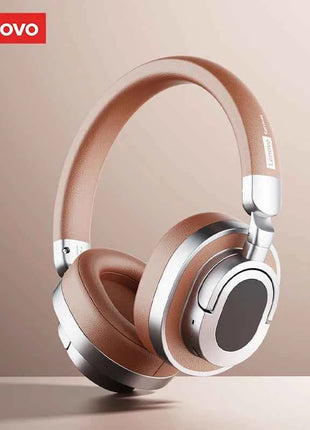 Lenovo LE602 Bluetooth 6.0 Over-Ear Headsets HiFi Stereo Sound Fashionable Music Earphones ENC HD Call Wireless Wired Headphones