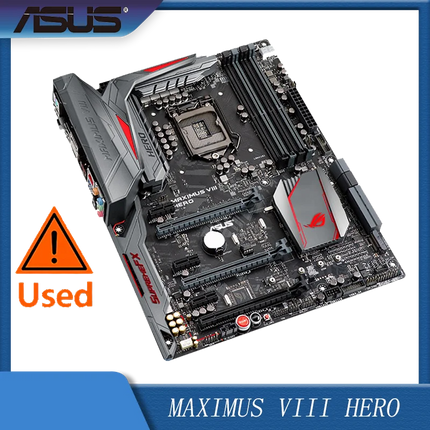 Asus ROG MAXIMUS VIII HERO LGA1151 DDR4 M.2 SATA 6Gb/s USB 3.1 Type A Type C Intel Z170 ATX Motherboard