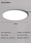 White Dia80CM / 3 Color No Remote