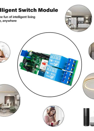 Tuya WiFi Smart Garage Door Opener Switch Sliding Gate Controller Work With Alexa Echo Google Home SmartLife APP Remote Control